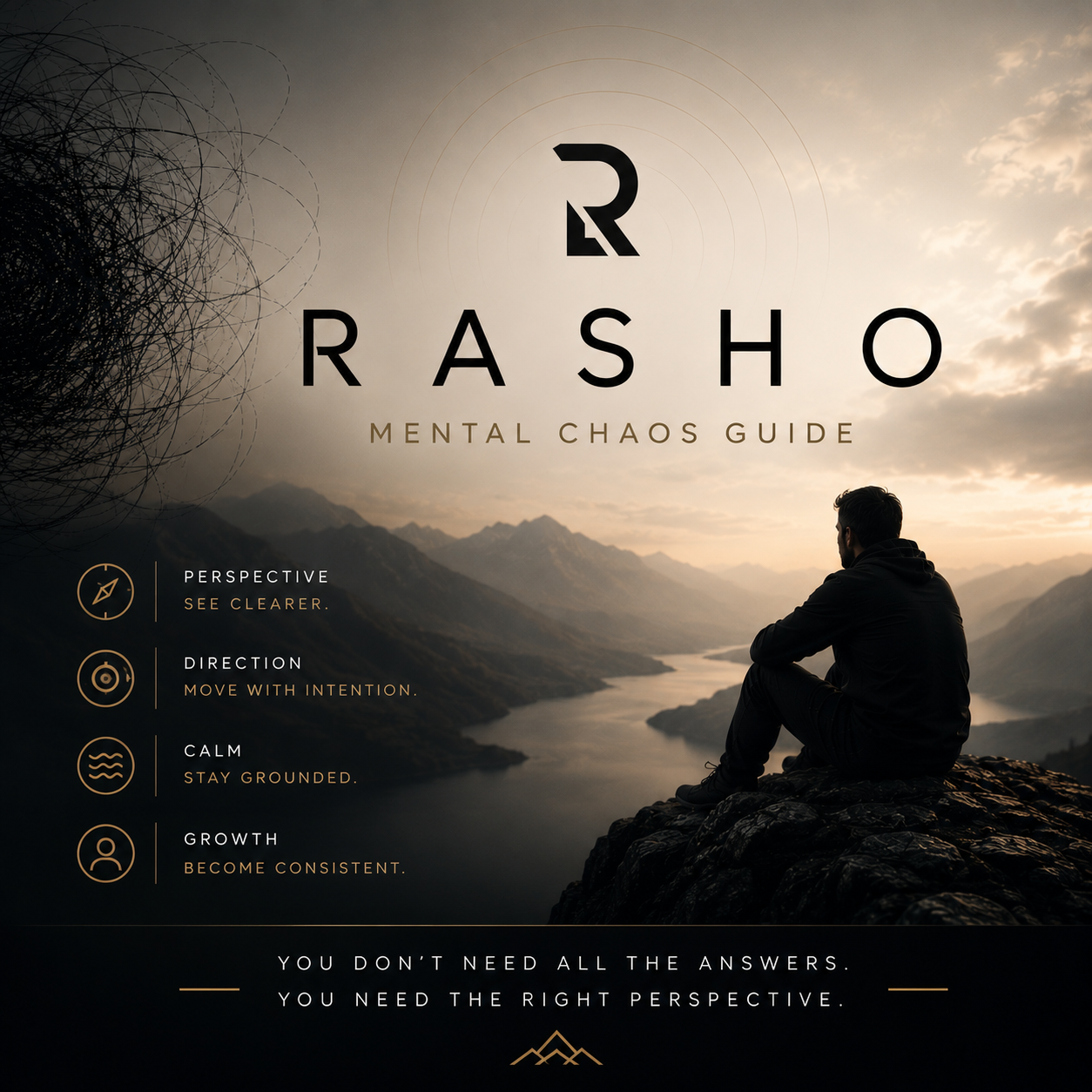 Rasho — You don't need all the answers, you need the right perspective